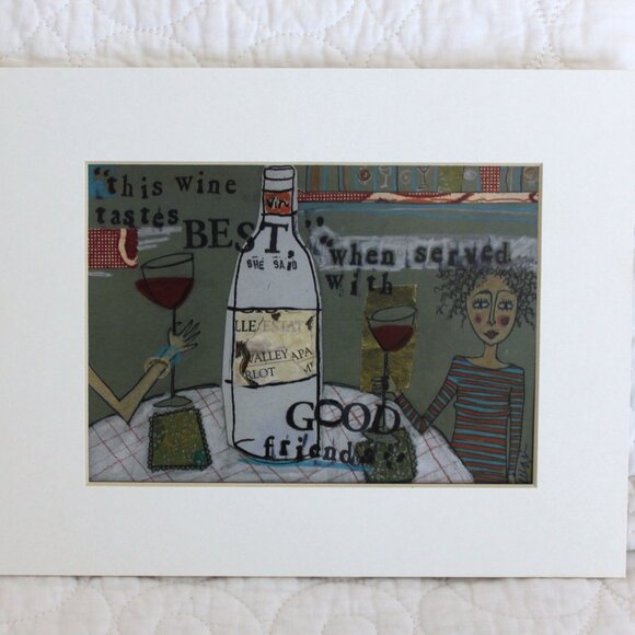 Fun art - matted, ready to frame - Picture 1 of 9